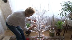 Vánoní stromek z Moskvy zdobí obývák v Dejvicích u 26 let
