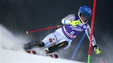 Maria Pietilaeová-Holmnerováve slalomu v Aare.