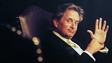 Herec Michael Douglas nav�tívil filmový festival v Karlových Varech p�ed...