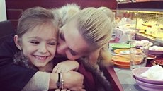 Dara Rolins a její dcera Laura (7. prosince 2014)