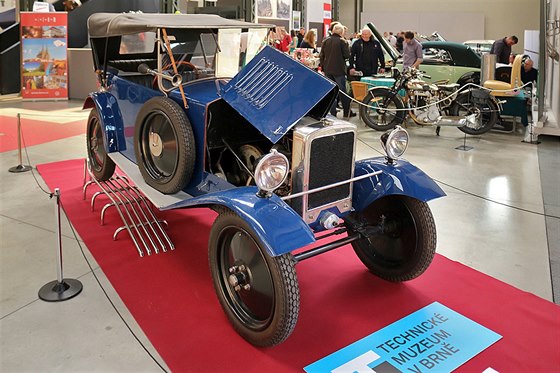 Disk je první automobil, který vyrobila Zbrojovka Brno
