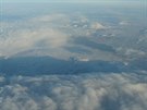 Island z pilotní kabiny Gripenu