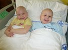 Marek a Elika strávili v nemocnici 9 msíc kvli léb leukémie.