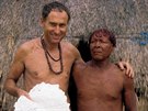 Etnograf Mnislav Zelený, zvaný Atapana, u amazonských indián