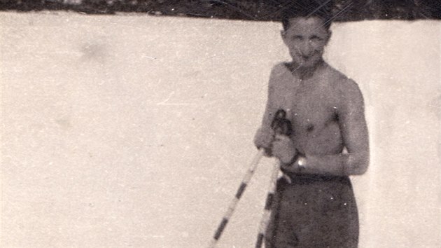 Hronovsk lya Bohumr Brouek na snmku okolo roku 1930.