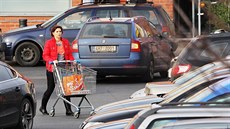 Vánoní nákupy v plzeské Olympii (21.12.2014)