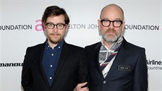 Thomas Dozol a Michael Stipe (Hollywood, 28. února 2011)