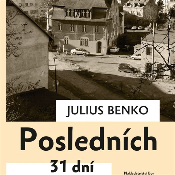 Obálka nové sbírky básní Juliuse Benka.