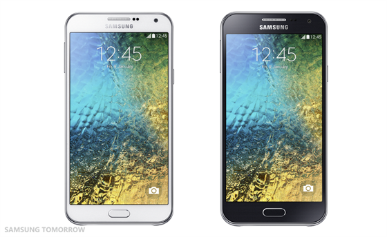 Samsung pedstavil modely Galaxy E5 a Galaxy E7