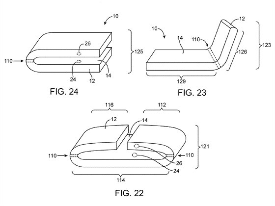 Patent Applu na flexibilní zařízení