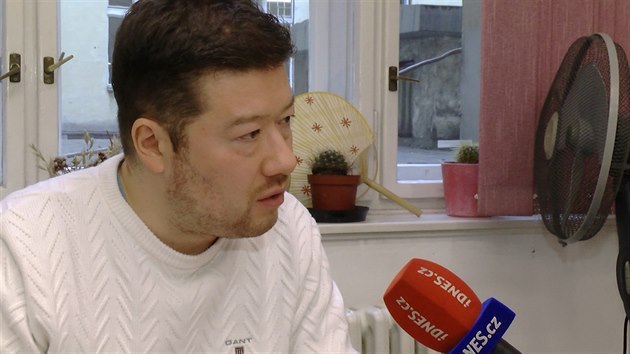 P�edseda hnutí Úsvit Tomio Okamura