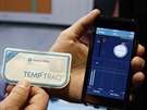 Temp Traq, náplast, která automaticky mí teplotu kadých deset sekund po...