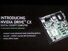 Jednotka NVidia Drive CK dokáe zásobovat napíklad dva 4K a tyí FullHD...