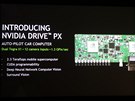 Jednotka Nvidia Drive PX zpracovává obraz a z 12ti kamer, hloubková neuronová...