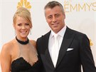 Andrea Andersová a Matt LeBlanc (27. srpna 2014)