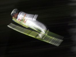 Roman Koudelka bhem kvalifikace na zvod v Innsbrucku.