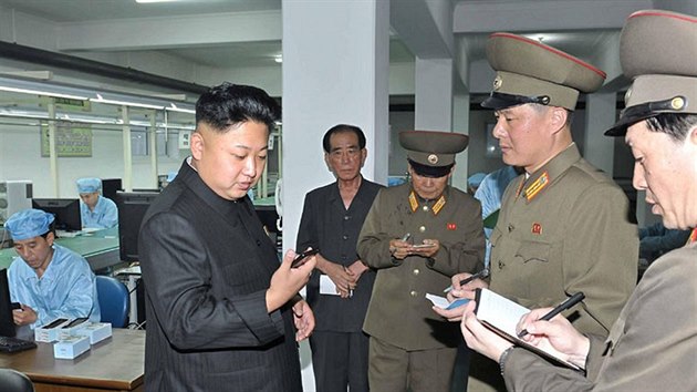Pesn v takovém duchu popisuje severokorejská tisková agentura návtvu lídra...