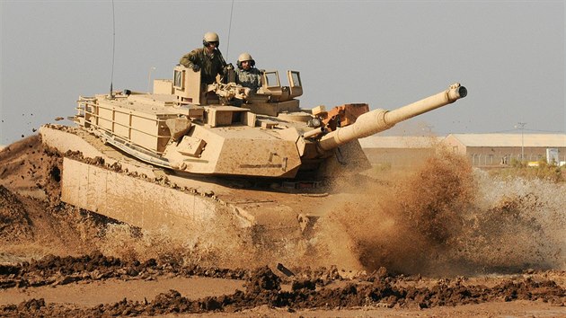 Americk tank M1A1 Abrams