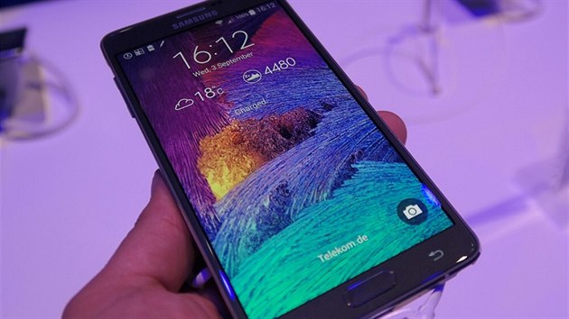 Samsung Galaxy Note 4 premira v Berln