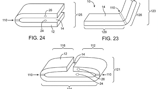 Patent Applu na flexibilní zařízení