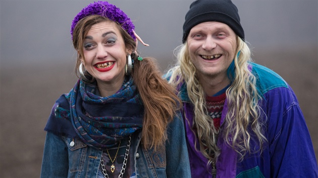 Hlavní hrdinové hry Dva ubohý Rumuni, co mluv�j polsky