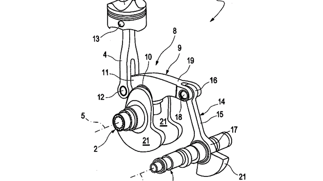 Patent Audi na tyvlec s hladkm chodem