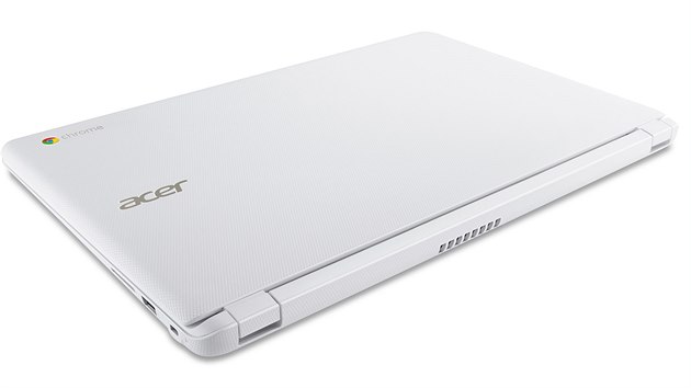 Chromebooku od Aceru s hlopkou 15.6 vyuv ptou generaci ip Intel Core i3, ppadn procesor Intel Celeron.