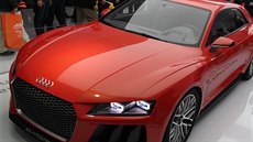 Laserová světla na konceptu Audi Sport Quattro