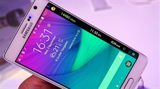 Samsung Galaxy Note Edge iv na veletrhu IFA v Berlín