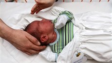 Jako první leto�ní miminko se ve St�edo�eském kraji narodil v mladoboleslavské...