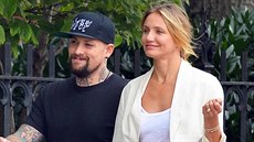 Hereka Cameron Diazová a muzikant Benji Madden se vzali po osmimsíním vztahu.