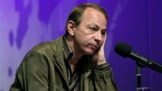 Michel Houellebecq na praském Mezinárodním festivalu spisovatel v roce 2007