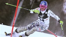 Veronika Velez Zuzulová ve slalomu Svtového poháru v Záhebu.