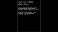 Aktualizace Windows Phone 8.1 pro Nokia Lumia 625