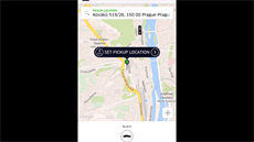 Aplikace Uber