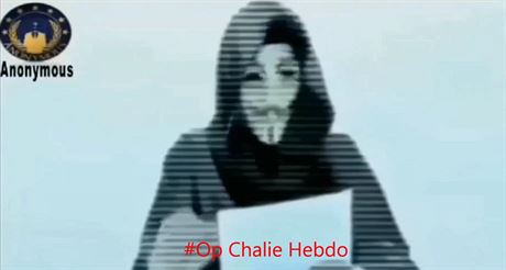 K boji proti teroristm velí i Anonymous. Shodíme vám servery, hrozí na videu.
