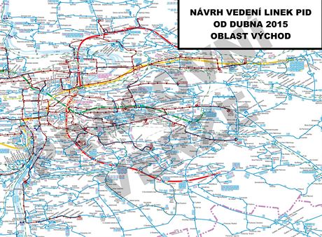 Plnek nvrhu veden linek autobus - vchod