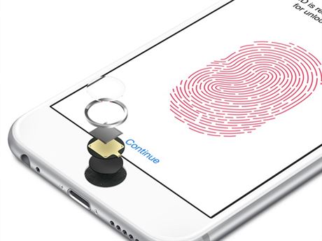 Touch ID je velmi spolehlivm snmaem otisk prst