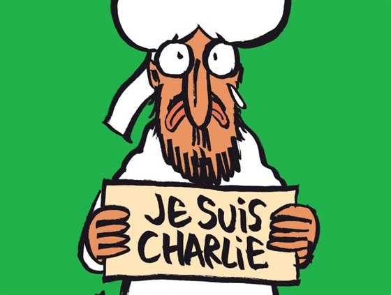 Titulní strana francouzského týdeníku Charlie Hebdo