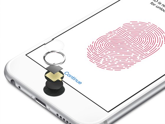 Touch ID je velmi spolehlivm snmaem otisk prst