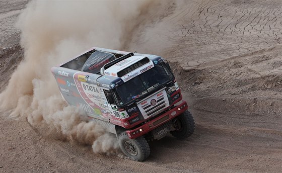 Martin Kolomý v deváté etap Rallye Dakar.