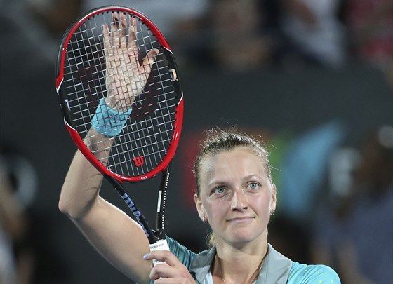 Petra Kvitová práv dovedla své snaení na turnaji v Sydney k vítznému konci.