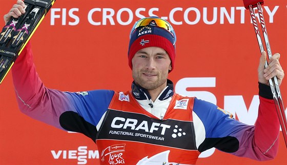 Petter Northug, lídr Tour de Ski