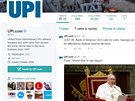 Hackei napadli twitterový úet agentury UPI (16. ledna 2015).