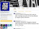 Hackei napadli Twitter New York Post (16. ledna 2015).