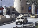 Boje se odehrály ped prezidentským palácem v jemenském hlavním mst Sanaa...
