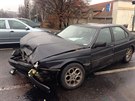 V B�chovic�ch se srazilo auto m�stsk� policie s osobn�m autem.