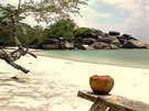 Slavná plá na ostrov Belitung