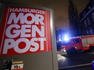 Redakci listu Hamburger Morgenpost napadli hái.