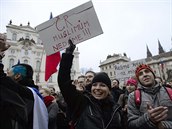 Protest proti islámu v Česku